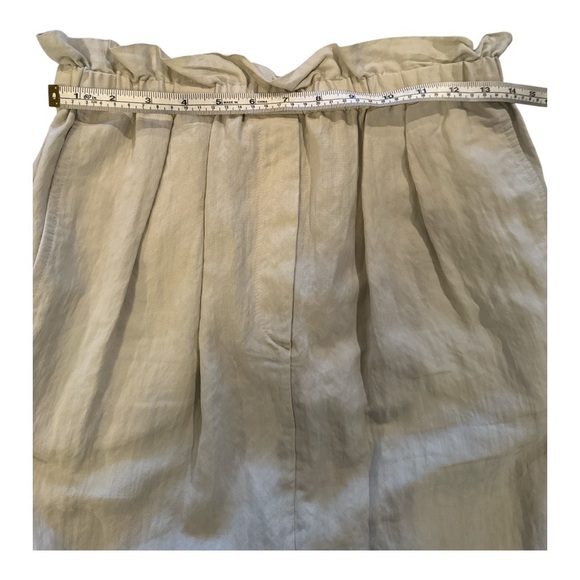 NWT Isabel Marant Cream Linen-Blend Mini Skirt FR 38 / US 6 Summer Resort Chic - Picture 7 of 9